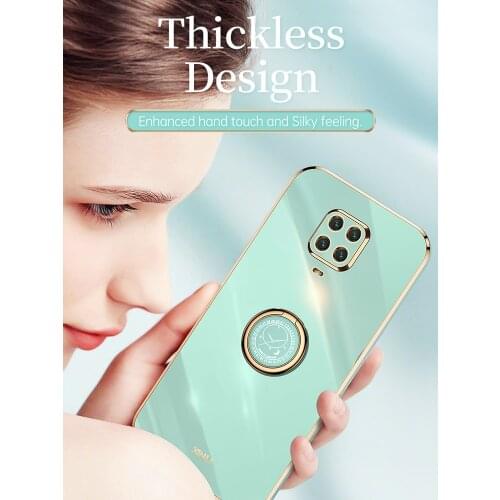 SoCouple Ring Holder Case For Redmi Note 10 pro Note 9 8 pro K40 Cover For Xiaomi 11 9 8 9t pro 10 ultra Lite poco Phone Case