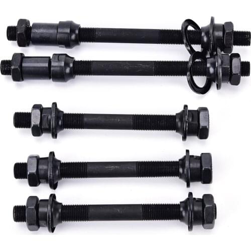 Mountain Bike Hub Shaft Hollow Shaft Bicycle Solid Shaft Front Rear Hub Axis Mountain Bike Shaft Lever
