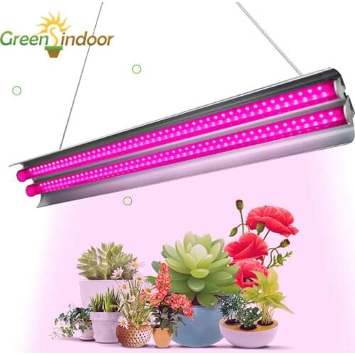 50CM Grow Light Strips Double Tube Phyto Lamp Full Spectrum Indoor Cultivation Led For Indoor Hydroponics Plant Flower Seedling