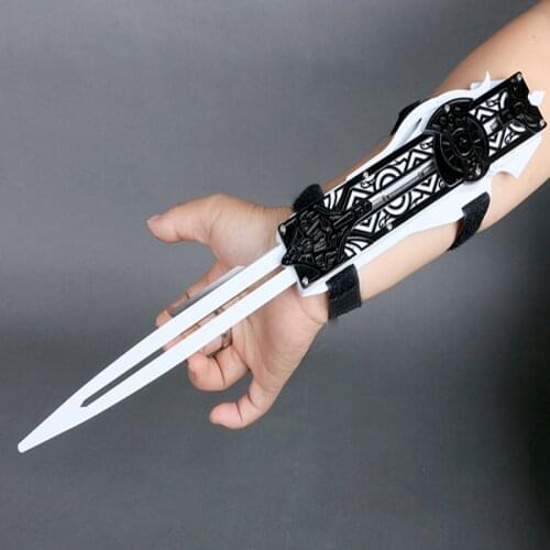 Hot Selling Hidden Plastic Hidden Sword Movable Doll Hidden Sword Edward Weapon Blade Can Pop Up Childrens Toy Gift