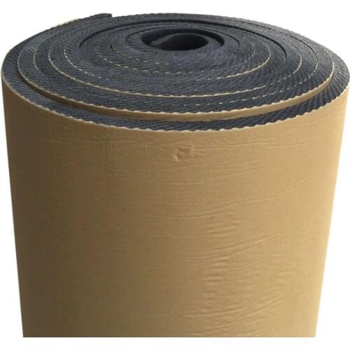 200*50cm 0.3/0.6/1cm Car Hood Engine Firewall Heat Mat Deadener Sound Noise Proof Insulation Deadening Sticker Auto Accessories