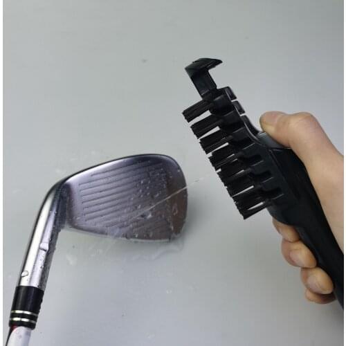 Durable Golf Club Cleaning Brush, Irons Groove Cleaner Brush with Removable
