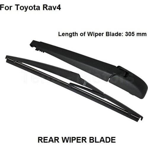 305mm For Toyota Rav 4 Rav4 Rear Windshield Window Wiper Arm + Blade Set 2008-2012