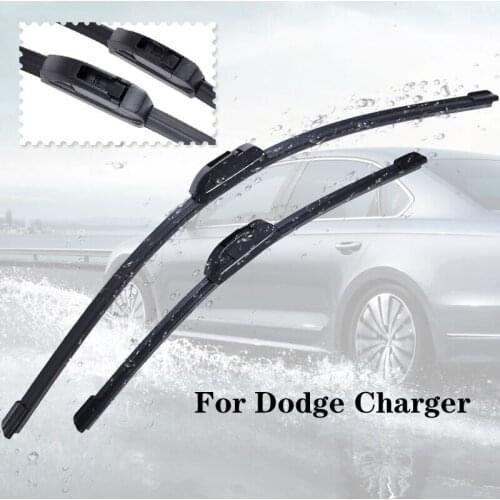 Wiper blades For Dodge Charger from 2006 2007 2008 2009 2010 2011 2012 2013 2014 2015 2016 Clean car windshield