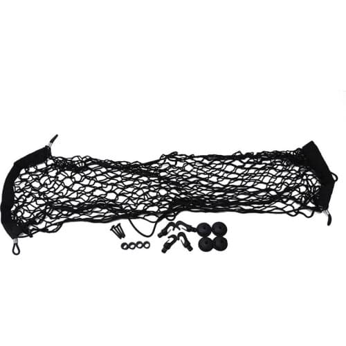 95 Cm X 30Cm Universal Car Seat Back Storage Mesh Elastic Net Bag Double Layer Car Styling Luggage Holder Trunk Organizer