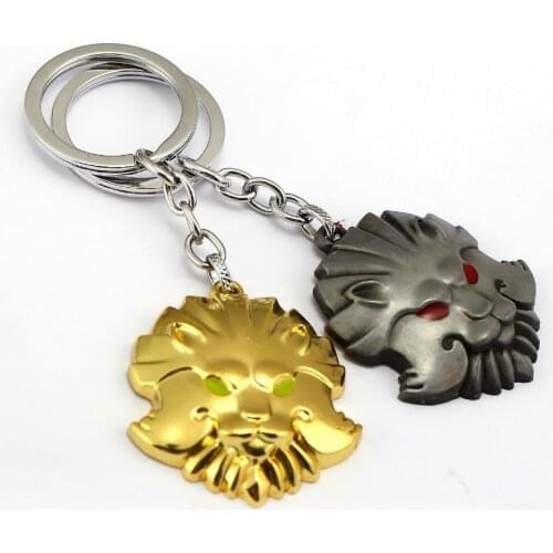 Jewelry New Arriva Game Dota2 2 Color Metal Alloy Keychain Key Ring Holder Cosplay Accessories Gift For Fans Trinket