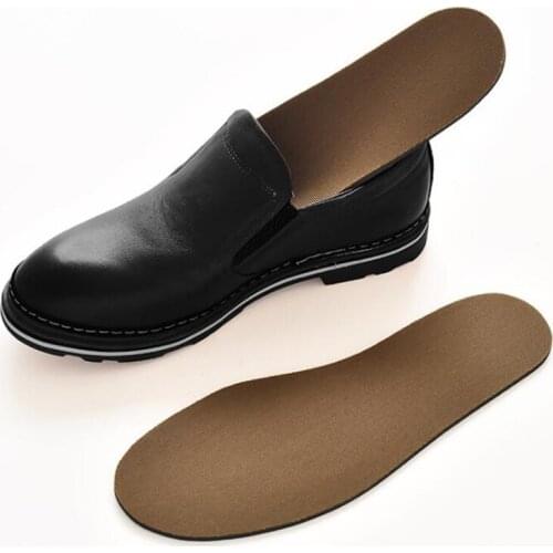 1 Pair Deodorizing Breathable Insole Non-slip Can Be Cut Leather Shoes, Sweat Insoles For Men And Women