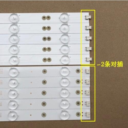20Pieces/lot FOR Changhong LED 49C1000N Lamp Bar LED 49C1080N Lamp Bar Changhong 49inch Aluminum Substrate Lamp Bar 100%NEW