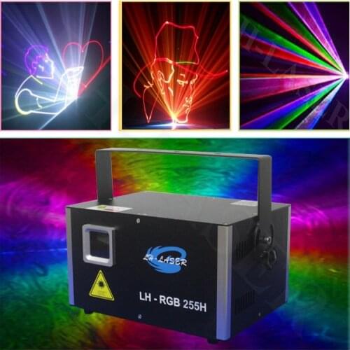 3.5W Analog sd card full color animations laser light for outdoor logo and advertising projector