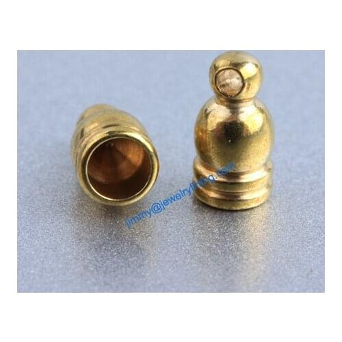 3000pcs jewelry fingding Metal End caps chain end connector