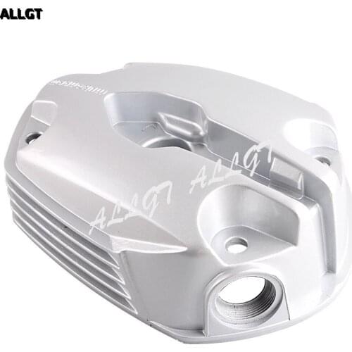 ALLGT Left Cylinder Head Valve Cover Guard Crankcase Silver Fit For BMW R1200 RT/ST/GS