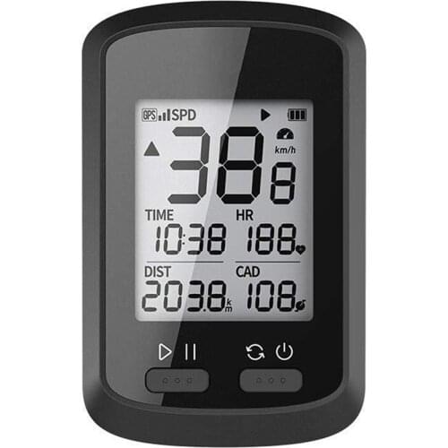 ANENG Bike Computer Wireless Stopwatch GPS Bicycle Speedometer IPX7 Waterproof Odometer With Automatic Backlight LCD