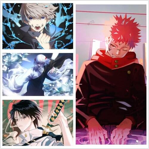 WTQ One Piece Poster Anime Poster Jujutsu Kaisen Poster Canvas Painting Poster Wall Decor Wall Art Picture Room Decor Home Decor