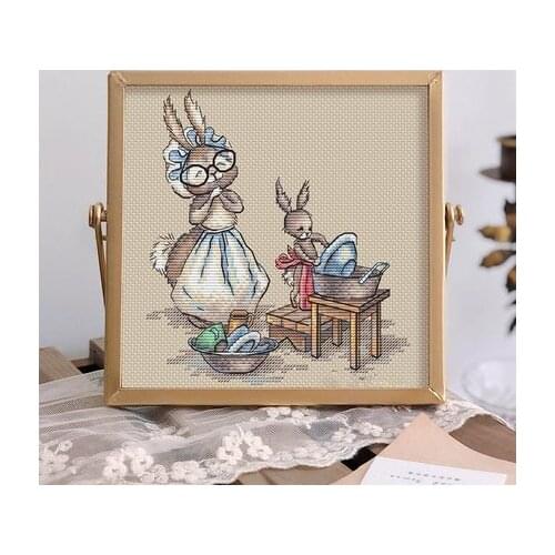 ZZ1289 Homefun Cross Stitch Kit Package Greeting Needlework Counted Cross-Stitching Kits New Style Counted Cross stich Painting