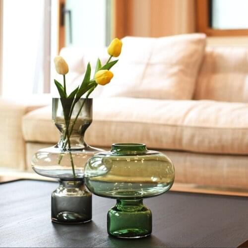 CornerRock Glass Flower Vases