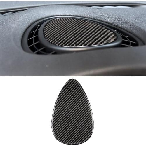 Dashboard Air Vent Outlet Decor Cover Trim Decal for BMW MINI Cooper JCW One F56 F55 F54 F Chassis Car Accessories Carbon Fiber