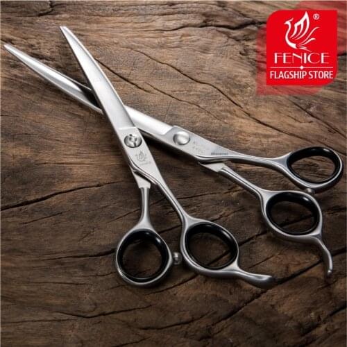 Fenice 7.0/7.5 inch Professional Pet Grooming Scissors Curved Dog Shear Japan 440C