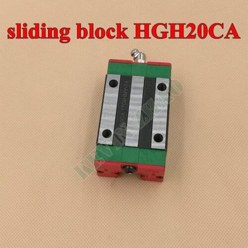 HGH20CA sliding block match use HGR20 linear guide width 20mm guide for CNC router