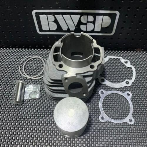 BWS100 Cylinder Kit 56mm 4VP Engine Big Bore Piston 125cc 2 Stroke Set Racing Tuning Engine Parts Increase Speed Bws 100 BWSP