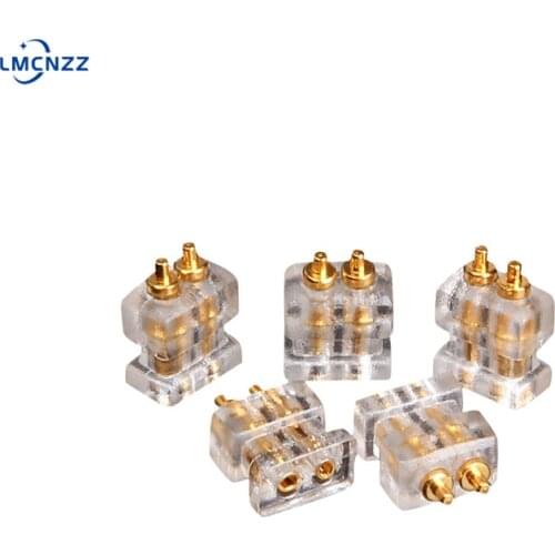 New 10 Pcs 0.78 Double Needle Socket Ue TF10 QDC Socket Female Diy Custom High-end Headphone Cable Accessories Pin Plug