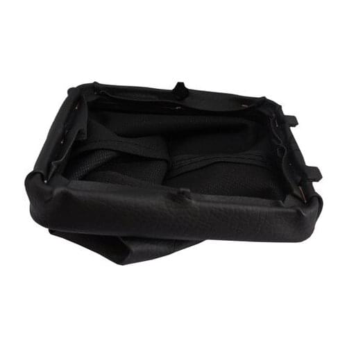 GEAR SHIFT STICK BOOT GAITER BLACK COLOR PEUGEOT 206 and PEUGEOT 206 + ( PLUS ) with LEATHER BLACK PLASTIC FRAME 7588.PC