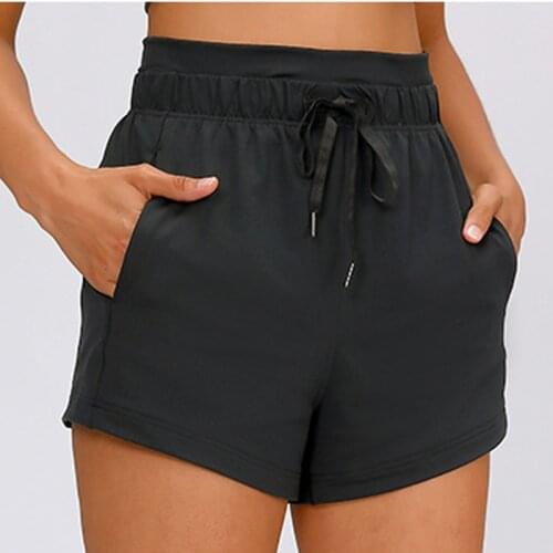 Running Short Butter Soft Stretchy Shorts Out Pocket Sports Shorts Workout Leisure Nylon Yoga Gym Workout Short