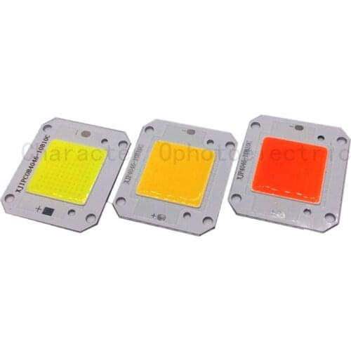 10 PCS 12V 50W 400-840NM/ Warm white /Cool white LED COB chip Integrated Smart IC Driver High Power 12V COB LED Chip Grow light
