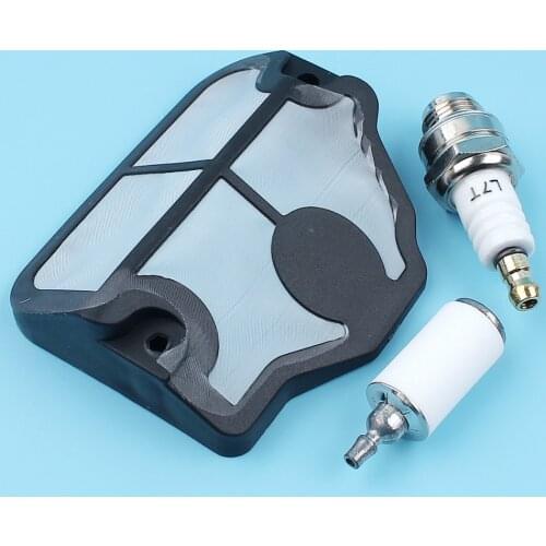 Air Fuel Filter Spark Plug Kit For Husqvarna 36 41 136 136LE 137 137E 141 141LE 142 142E Chainsaw #530029811 NEW PARTS
