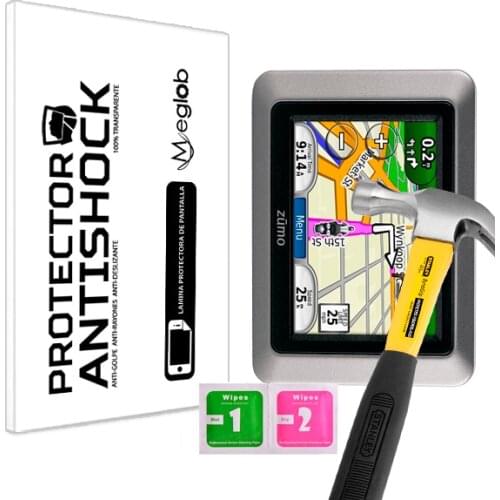 Protector de Pantalla Anti-Shock Anti-Golpe Anti-arañazos Compatible con Garmin Zumo 220