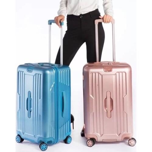 Women Fashion 25" 29" inch Thickened BIG Rolling luggage baggage box Men large capacity Trolley suitcase vs travel bag on wheel