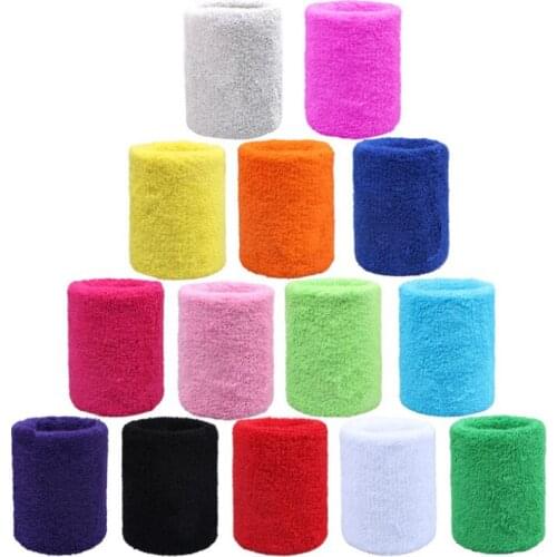 1 Piece Bracer Elastic Support Sport Bracer Protective Wrist Absorb Sweat Sport Basketball Cotton Basketball Arm Sleeve