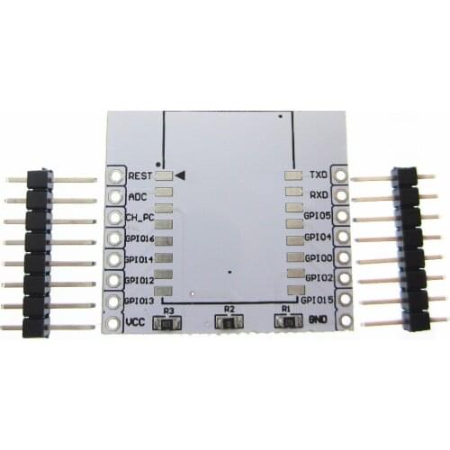 10pcs/lot ESP8266 serial WIFI module adapter plate Applies to ESP-07, ESP-08, ESP-12