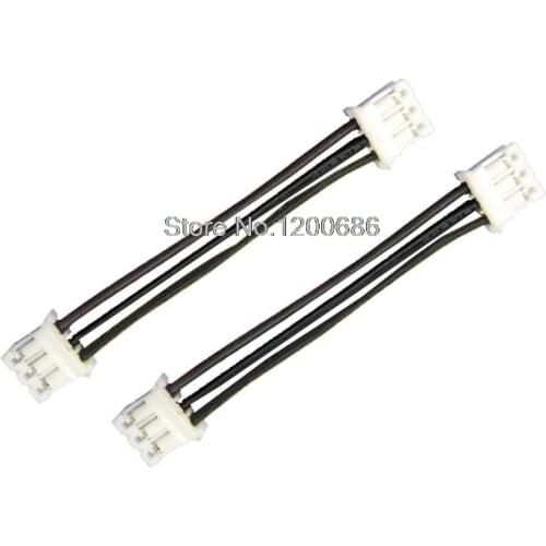 5CM 10 SETS PH2.0 PH 2.0MM 2.0 2P/3P/4P/5P/6 Pin Female & Female Double Connector with Flat Cable 50MM 1007 26 AWG