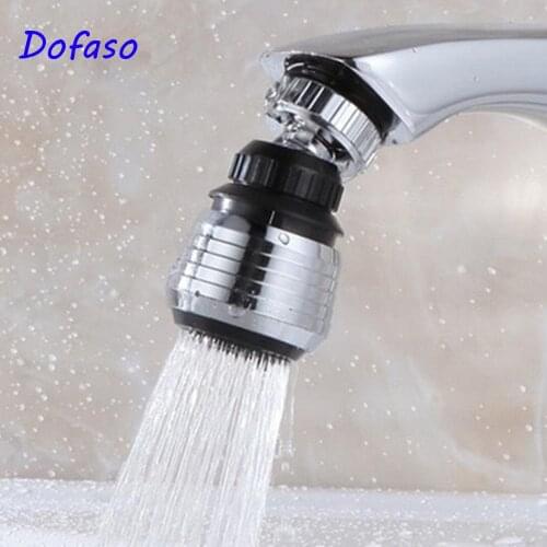 Dofaso 360 Rotate Water Saving Tap Bubbler Aerator Diffuser Swivel Faucet Nozzle kitchen & bathroom filter nozzle Aerator