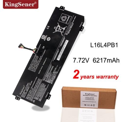 Kingsener L16L4PB1 Laptop Battery For Lenovo YOGA 720-13IKB 13IKBR 15IKB Yoga 730-13IKB L16L4PB1 L16M4PB1 5B10M52739 7.68V 48Wh