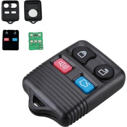 Vehicle Car Keyless Entry Remote Key Fob Shell Clicker Transmitter Control Alarm 4 Buttons Replacement Case Cover for CWTWB1U212