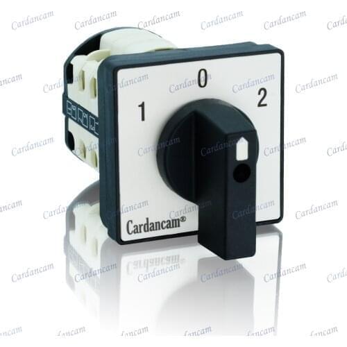Cardancam TA10-20(LW26/LW39/LW38/CA10/C26)Rotary Swtich Changeover Switch Ui660V Ith 20A with connector 1-0-2 1P/2P/3P/4P/5P
