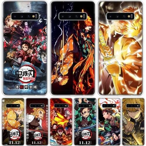 Demon Slayer-Mugen Train Phone Case for Samsung Galaxy A51 A71 A50 A70 A40 A30 A20E A10 A01 A21 A41 M30S A6 A7 A8 A9 Plus + Cove