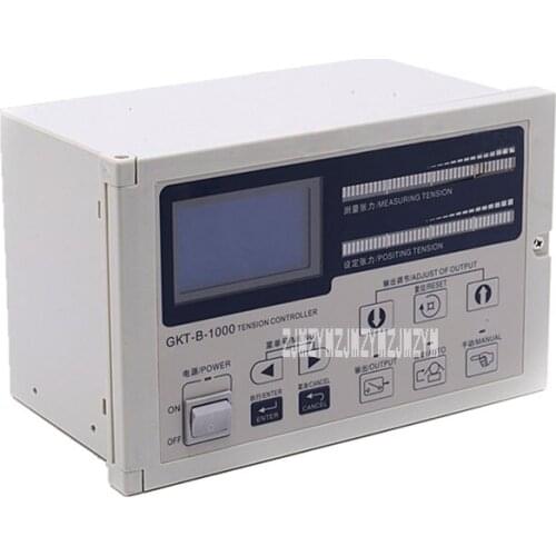 GKT-B-1000 Fully Automatic Constant Tension Controller & Pressure Sensor Rewinding Brake Magnetic Powder Clutch Brake 110V/220V