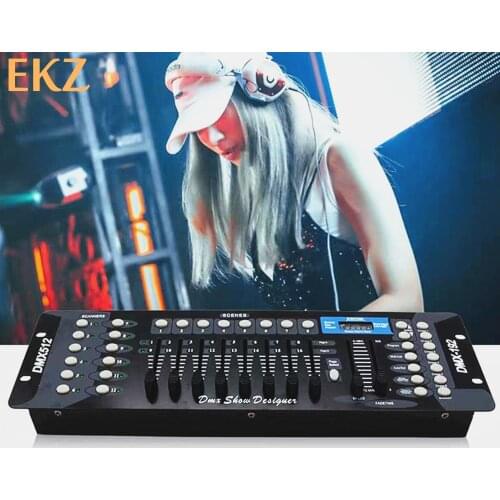 Hot sale 192 DMX Console Stage lighting Controller 192 channels DMX-512 Moving head led par controller DMX Show Dieliquer