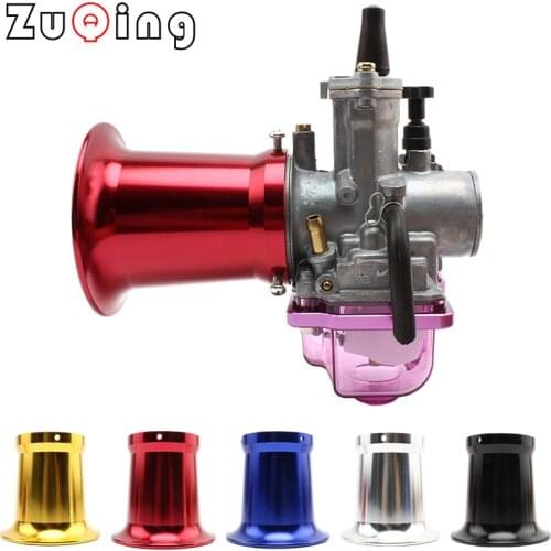 50mm Motorcycle Carburetor air filter Cup Collecting Cup Horn Intake Cup For PE 28 30mm PWK 21 24 26mm