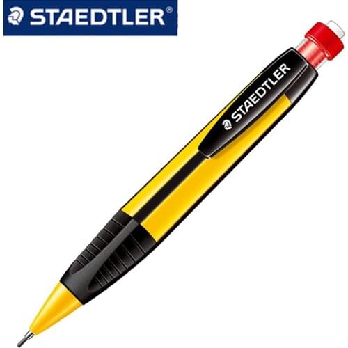 STAEDTLER 771 Mechanical Pencil Drawing Mechanical Pencils School Stationery Office Supply Triangle Pencil Rod With Eraser 1.3mm
