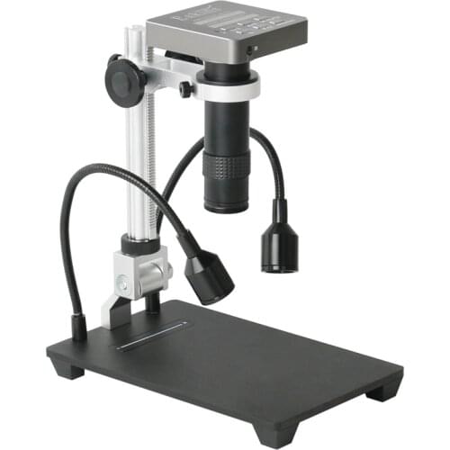 37MP 1080P 60FPS HDMI USB Industry Digital Video Microscope Camera 130X Zoom C-Mount Lens For Phone Repair Soldering Tool Watch