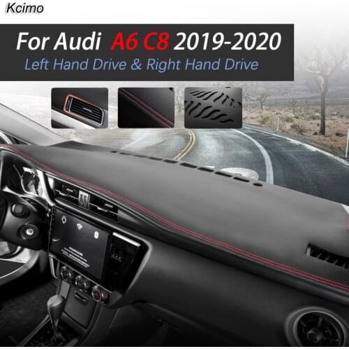For Audi A6 C8 2019 2020 4K Anti-Slip Mat Dashboard Cover Pad Sunshade Dashmat Protect Carpet Car Accessories