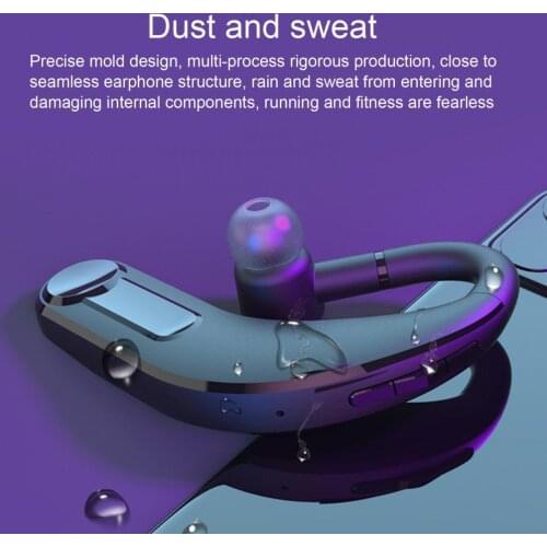 Convenient Multifunction 1Pc M21 Wireless Earphone Hanging Ear Multifunctional Bluetooth 5.0 HiFi Stable Headphone for Office
