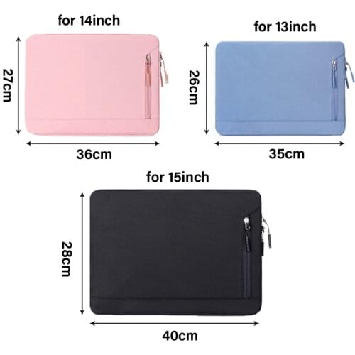 General Sleeve Cover for MacBook Air Pro 13-15.6 Inch Notebook Accessories Tablet Case Lady Laptop Bag