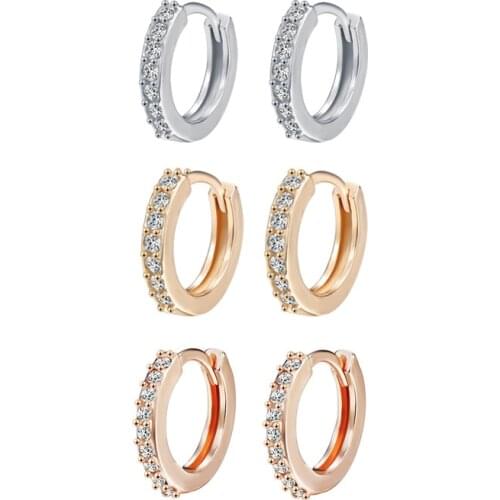 2021 Earrings for Women Hoop Earrings Modern Jewelry Round Circle Hoop Earrings for Girl boucle oreille femme kolczyki