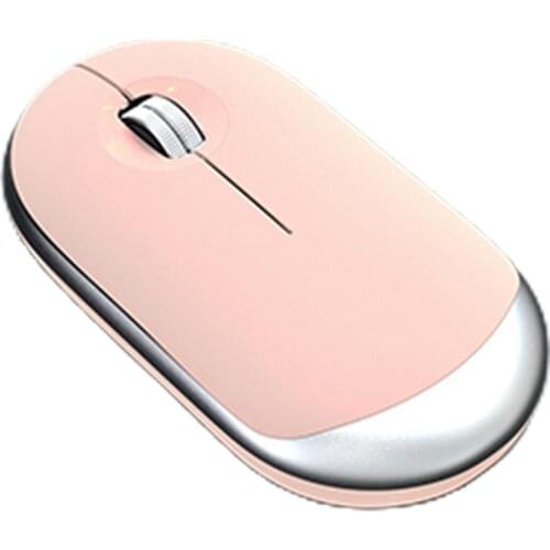 2.4G Wireless Bluetooth Rechargeable Comfortable Curved Shape Ergonomic Compact Size Mouse Laptop Computer Accessory