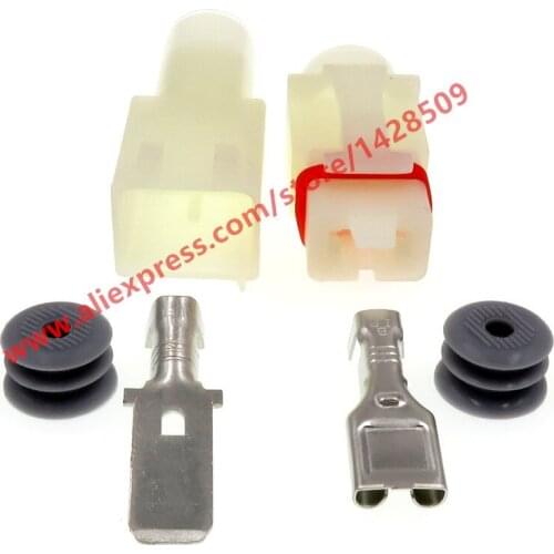 5 Sets 1 Pin Waterproof Automotive Connector Female Male For Cars Auto Cable Harness