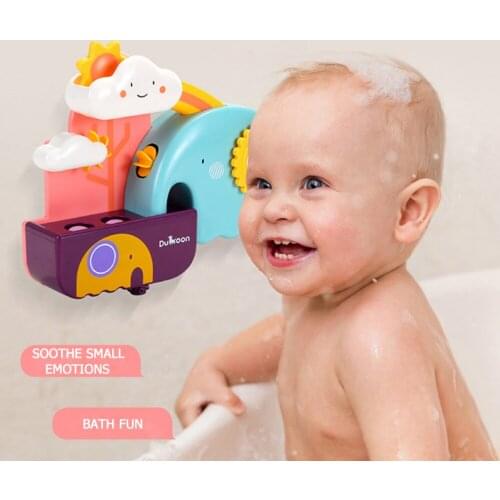 Swim Pool Bathing Toy Child Birdie Tree House Educational Baby Spraying Woodpecker Bath Toys Learning Study Toy